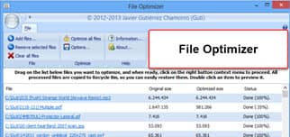 File Optimizer لتصغير حجم الوسائط