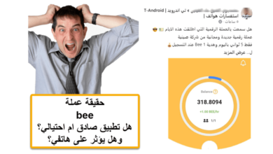 شرح عملة bee وهل برنامج bee صادق ام نصاب